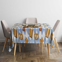 Funny Beer Oktoberfest Tablecloth Ich Bin Nur Wegen Dem Bier Hier - Wonder Print Shop