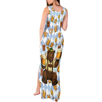 Funny Beer Oktoberfest Tank Maxi Dress Ich Bin Nur Wegen Dem Bier Hier - Wonder Print Shop