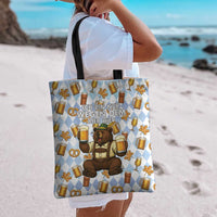 Funny Beer Oktoberfest Tote Bag Ich Bin Nur Wegen Dem Bier Hier - Wonder Print Shop