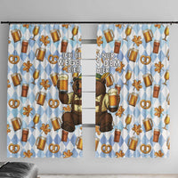 Funny Beer Oktoberfest Window Curtain Ich Bin Nur Wegen Dem Bier Hier - Wonder Print Shop
