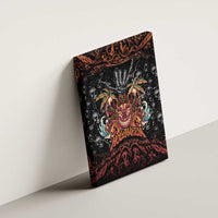 Aloha Halloween Canvas Wall Art Horror Tiki Heavy Metal Style - Wonder Print Shop
