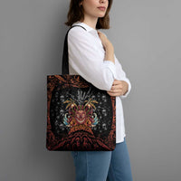 Aloha Halloween Tote Bag Horror Tiki Heavy Metal Style - Wonder Print Shop