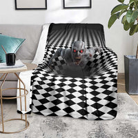 3D Illusion Horror Halloween Blanket Creepy Zombie - Wonder Print Shop