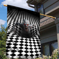3D Illusion Horror Halloween Garden Flag Creepy Zombie - Wonder Print Shop