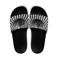 3D Illusion Horror Halloween Slide Sandals Creepy Zombie - Wonder Print Shop