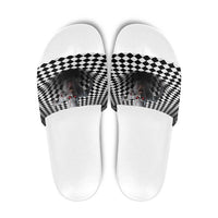 3D Illusion Horror Halloween Slide Sandals Creepy Zombie - Wonder Print Shop