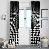 3D Illusion Horror Halloween Window Curtain Creepy Zombie - Wonder Print Shop