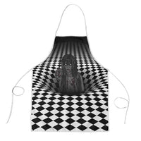3D Illusion Horror Halloween Apron Scary Ghost - Wonder Print Shop