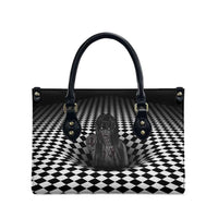 3D Illusion Horror Halloween Leather Bag Scary Ghost - Wonder Print Shop