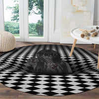 3D Illusion Horror Halloween Round Carpet Scary Ghost - Wonder Print Shop