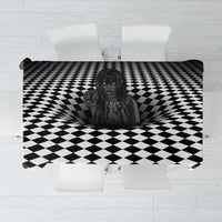 3D Illusion Horror Halloween Tablecloth Scary Ghost - Wonder Print Shop