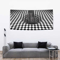 3D Illusion Horror Halloween Tapestry Scary Ghost - Wonder Print Shop