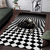 3D Illusion Halloween Area Rug Horror Monster - Wonder Print Shop