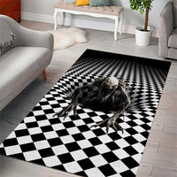 3D Illusion Halloween Area Rug Horror Monster - Wonder Print Shop