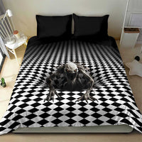 3D Illusion Halloween Bedding Set Horror Monster - Wonder Print Shop