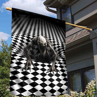 3D Illusion Halloween Garden Flag Horror Monster - Wonder Print Shop