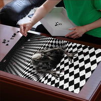 3D Illusion Halloween Puzzle Horror Monster - Wonder Print Shop