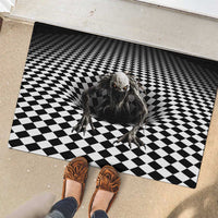 3D Illusion Halloween Rubber Doormat Horror Monster - Wonder Print Shop