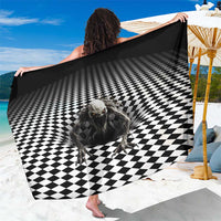 3D Illusion Halloween Sarong Horror Monster - Wonder Print Shop