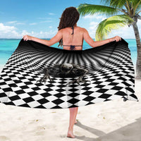 3D Illusion Halloween Sarong Horror Monster - Wonder Print Shop