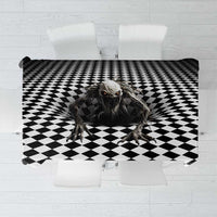 3D Illusion Halloween Tablecloth Horror Monster - Wonder Print Shop