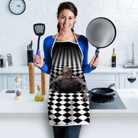 3D Illusion Horror Halloween Apron Horrible Scary Zombie - Wonder Print Shop