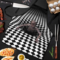 3D Illusion Horror Halloween Apron Horrible Scary Zombie - Wonder Print Shop
