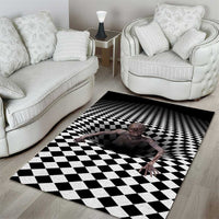 3D Illusion Horror Halloween Area Rug Horrible Scary Zombie - Wonder Print Shop