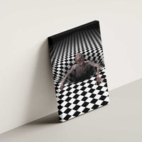3D Illusion Horror Halloween Canvas Wall Art Horrible Scary Zombie - Wonder Print Shop