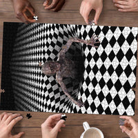 3D Illusion Horror Halloween Puzzle Horrible Scary Zombie - Wonder Print Shop
