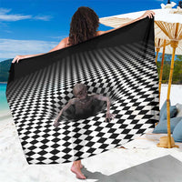 3D Illusion Horror Halloween Sarong Horrible Scary Zombie - Wonder Print Shop