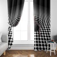 3D Illusion Horror Halloween Window Curtain Horrible Scary Zombie - Wonder Print Shop