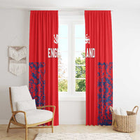 England Cricket Window Curtain Go Three Lions Simple Style LT05 - Wonder Print Shop