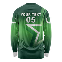 Custom Pakistan Cricket Long Sleeve Shirt Go Champions Shaheens LT05 - Wonder Print Shop