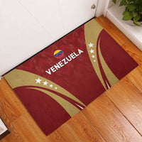 Venezuela Football Rubber Doormat Go Champions