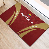 Venezuela Football Rubber Doormat Go Champions