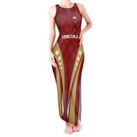 Custom Venezuela Football Tank Maxi Dress Go Champions