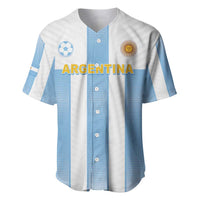 Custom Argentina Football Baseball Jersey Albiceleste Unique Style