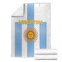 Argentina Football Blanket Albiceleste Unique Style