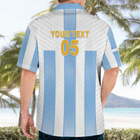 Custom Argentina Football Hawaiian Shirt Albiceleste Unique Style