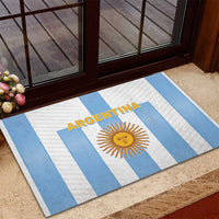Argentina Football Rubber Doormat Albiceleste Unique Style