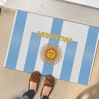 Argentina Football Rubber Doormat Albiceleste Unique Style