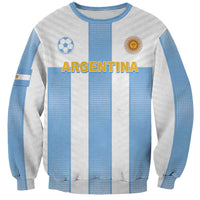 Custom Argentina Football Sweatshirt Albiceleste Unique Style