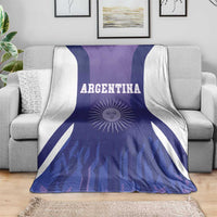 Argentina 2025 Football Blanket Purple Version