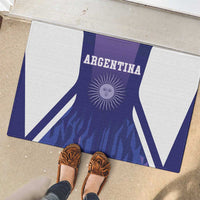 Argentina 2025 Football Rubber Doormat Purple Version