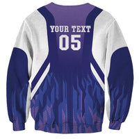 Custom Argentina 2025 Football Sweatshirt Purple Version