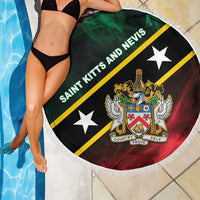 Saint Kitts and Nevis Beach Blanket Flag Style With Stars