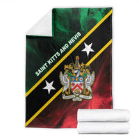 Saint Kitts and Nevis Blanket Flag Style With Stars
