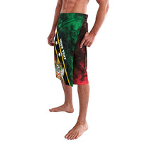 Personalized Saint Kitts and Nevis Lavalava Flag Style With Stars