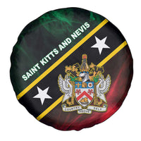 Saint Kitts and Nevis Spare Tire Cover Flag Style With Stars